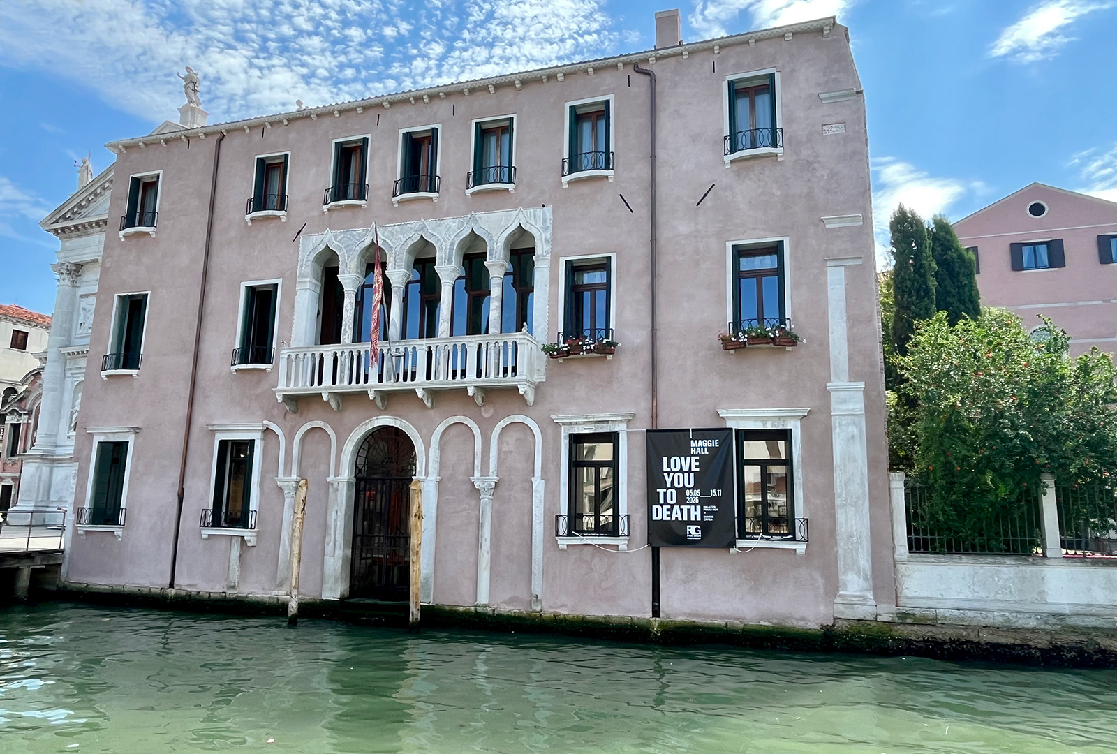Facciata restaurata di Ca' Dandolo Priuli Bon - Venezia
